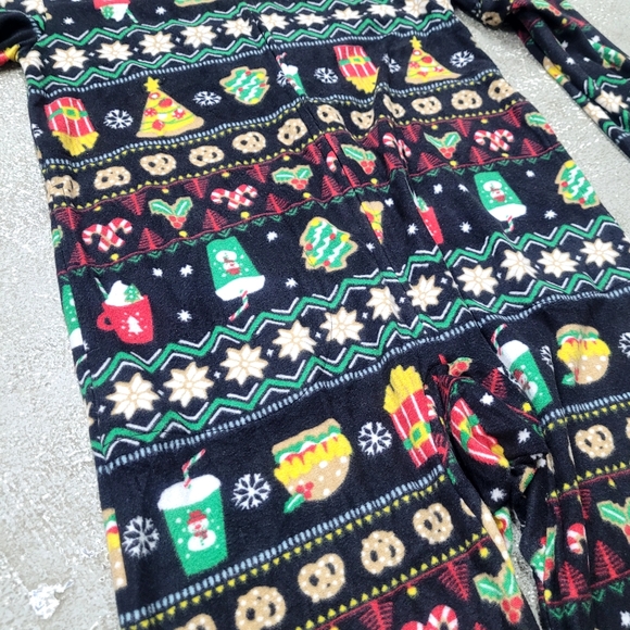 NEW! Kids Union Suit Hooded Sleeper Pajama PJ Christmas, Cat & Jack - Picture 9 of 9